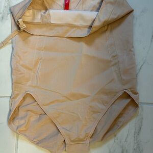 SPANX Tan Shapewear Bodysuit